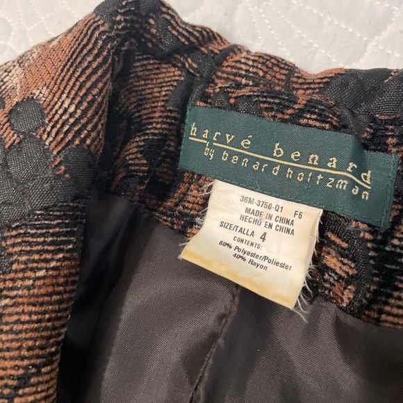 Vintage 80s Harve Benard Floral Jacket - Picture 3 of 7